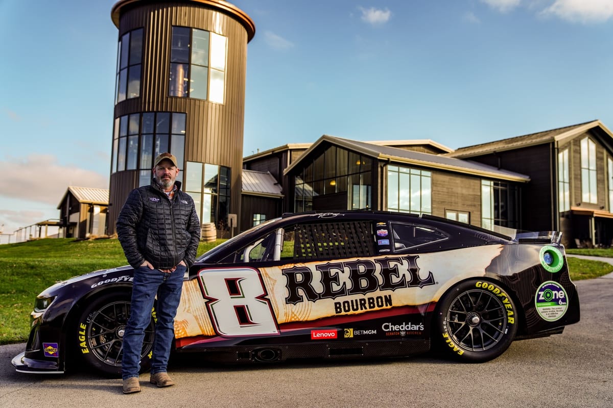 Rebel Bourbon Sponsors Richard Childress Racing