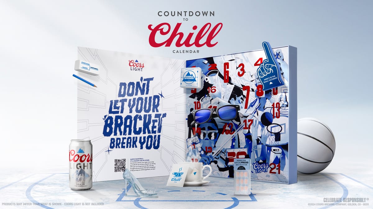 Coors Light Releases March Madness Advent Calendar